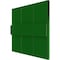 Ekena Millwork 12"W x 12"H True Fit PVC Joined Board-n-Batten Shutters Sample, Viridian Green SAMPLE-TFPBBHG - alternate 3